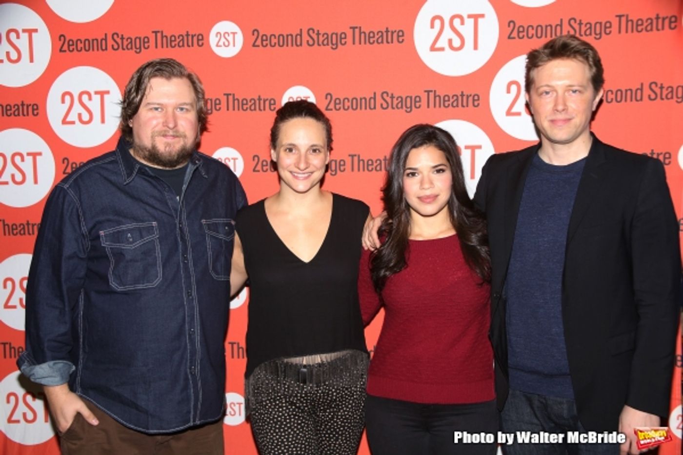 Photo Coverage: Meet the Cast of Second Stage's LIPS TOGETHER, TEETH APART- Austin Lysy, Tracee Chimo, America Ferrera & Michael Chernus Image
