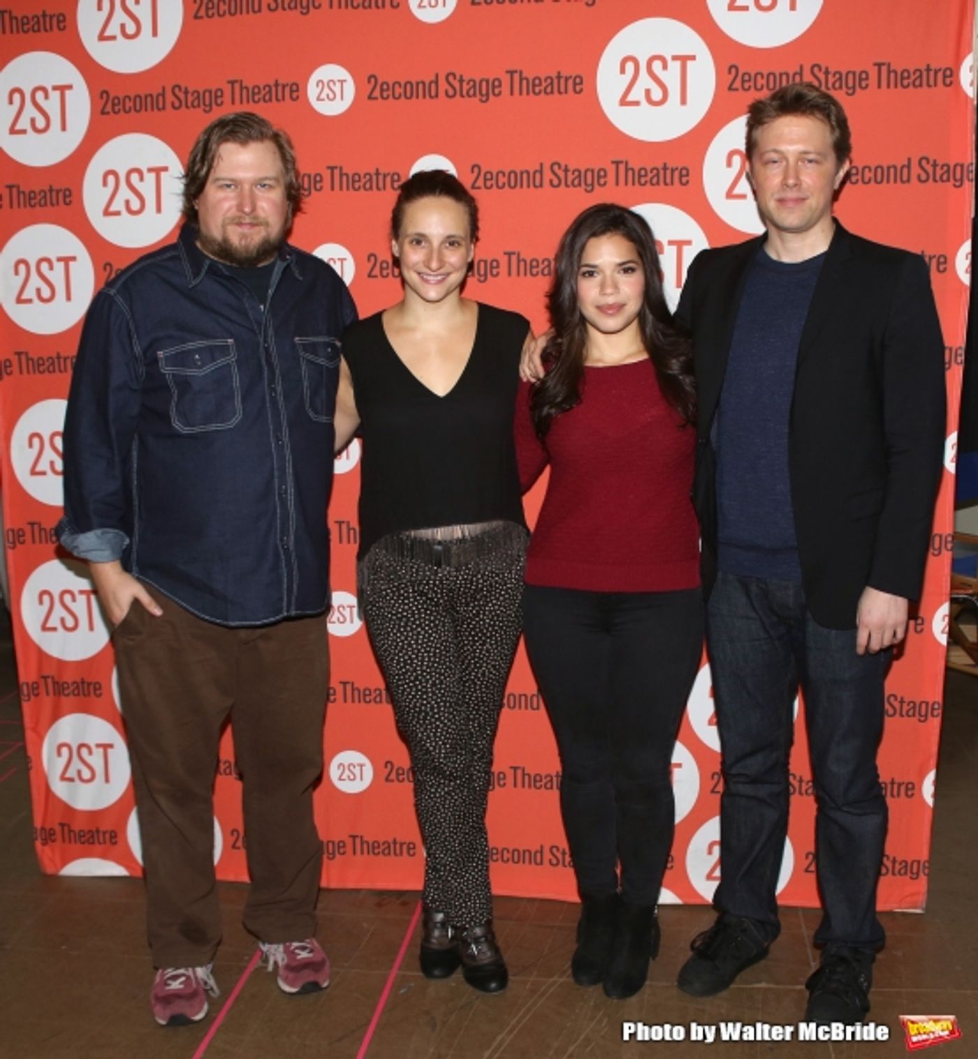 Photo Coverage: Meet the Cast of Second Stage's LIPS TOGETHER, TEETH APART- Austin Lysy, Tracee Chimo, America Ferrera & Michael Chernus Image