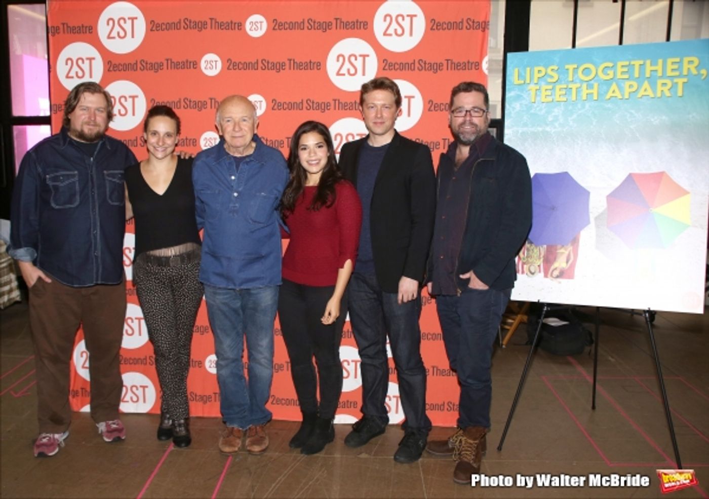 Photo Coverage: Meet the Cast of Second Stage's LIPS TOGETHER, TEETH APART- Austin Lysy, Tracee Chimo, America Ferrera & Michael Chernus Image
