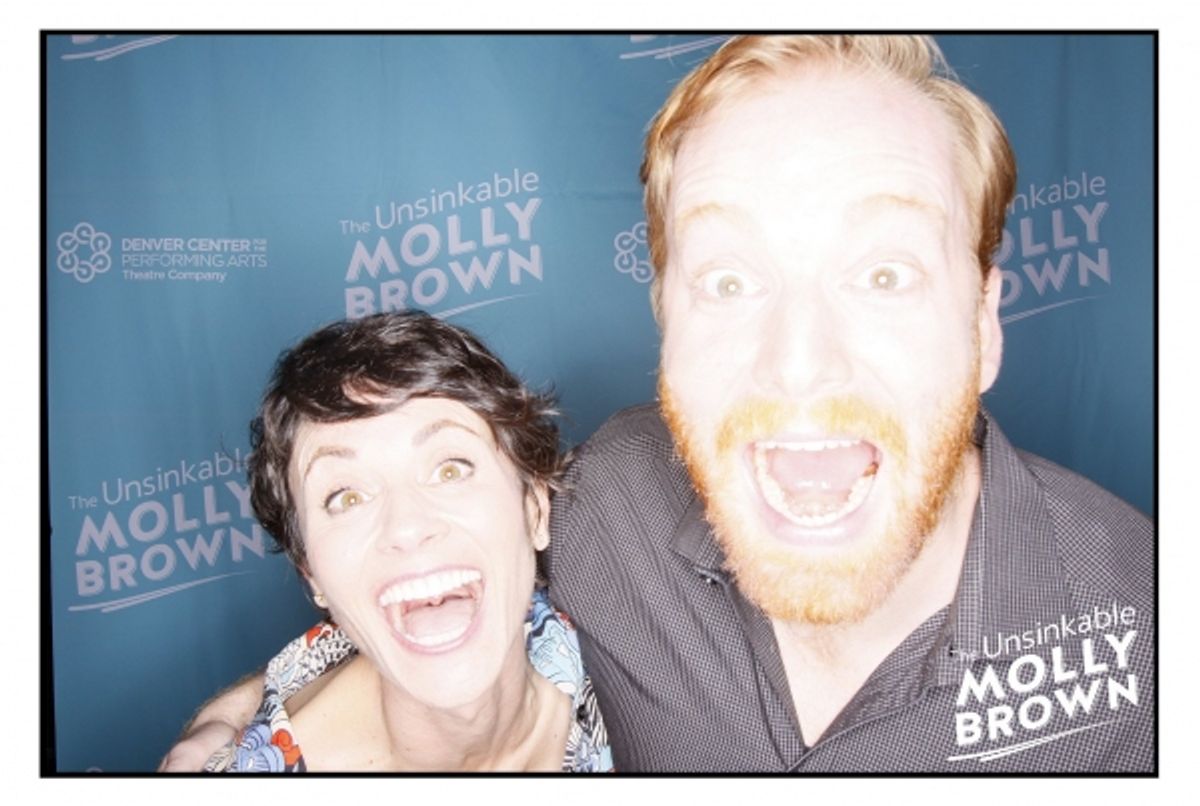 Beth Malone, David Abeles at 