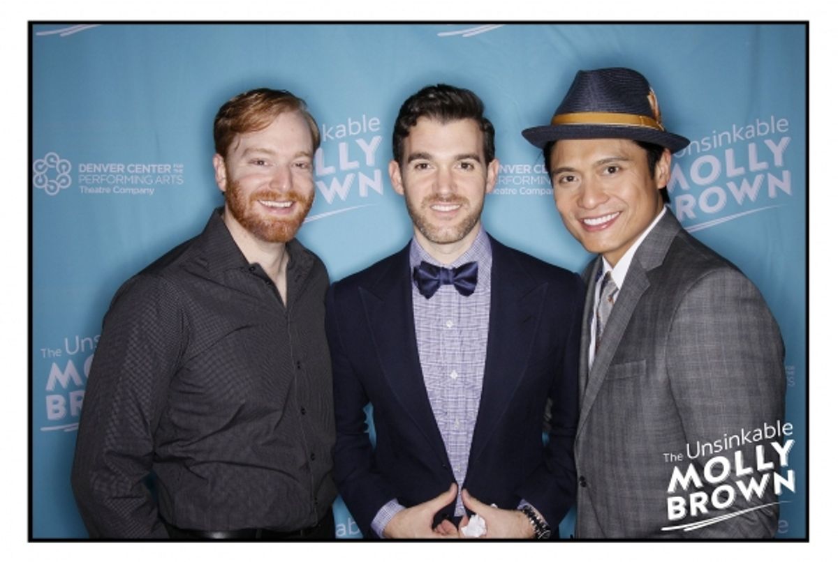 David Abeles, Constantine Germanacos, Paolo Montalban at 