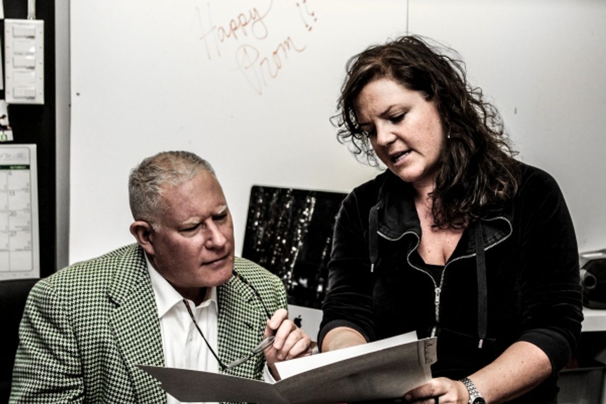 Scott McGrath and Kerri Smith at 