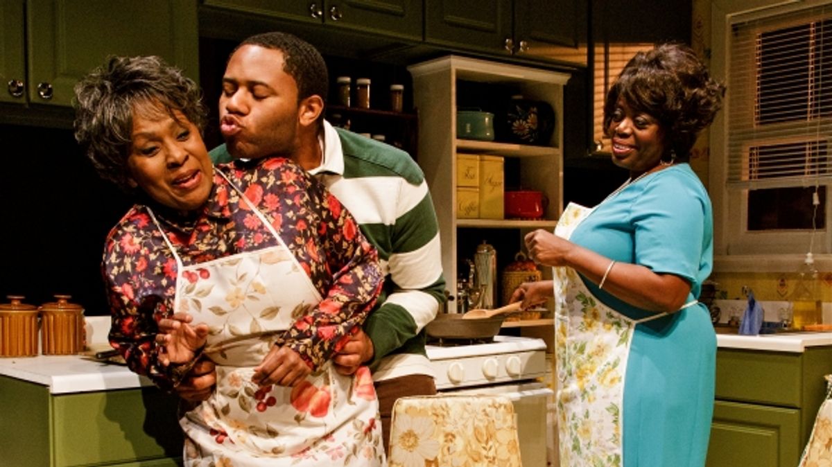 ELAIN GRAHAM, LARRY POWELL and LILLIAS WHITE at 