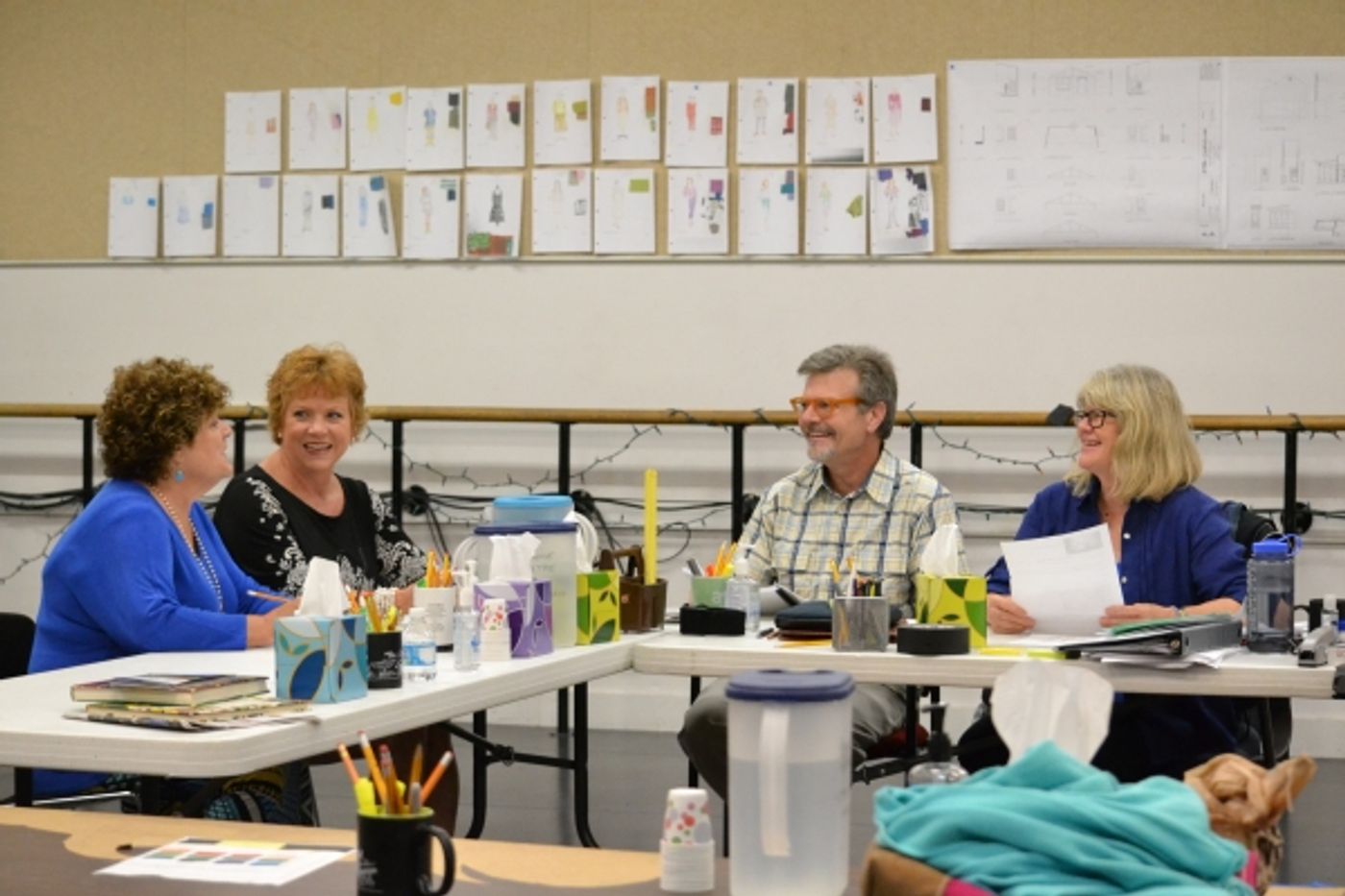 Photo Flash: Inside Look at the Alliance's STEEL MAGNOLIAS First Rehearsals Photo Flash: Inside Look at the Alliance's STEEL MAGNOLIAS First Rehearsals Image