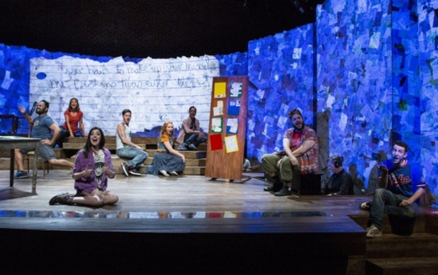 Photo Flash: Nick Blaemire, Danny Pudi, Barrett Wilbert Weed, Betsy Morgan & More Star in Hunter Bell, Lee Overtree & Eli Bolin's FOUND Off-Broadway  Image