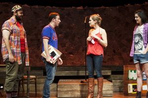 Daniel Everidg, Nick Blaemire, Betsy Morgan, Barrett Wilbert Weed Photo