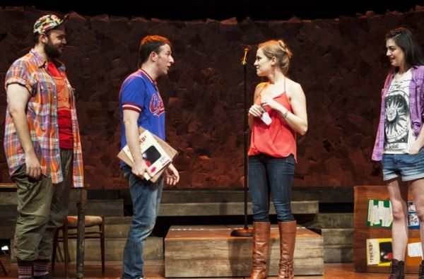 Daniel Everidg, Nick Blaemire, Betsy Morgan, Barrett Wilbert Weed Photo