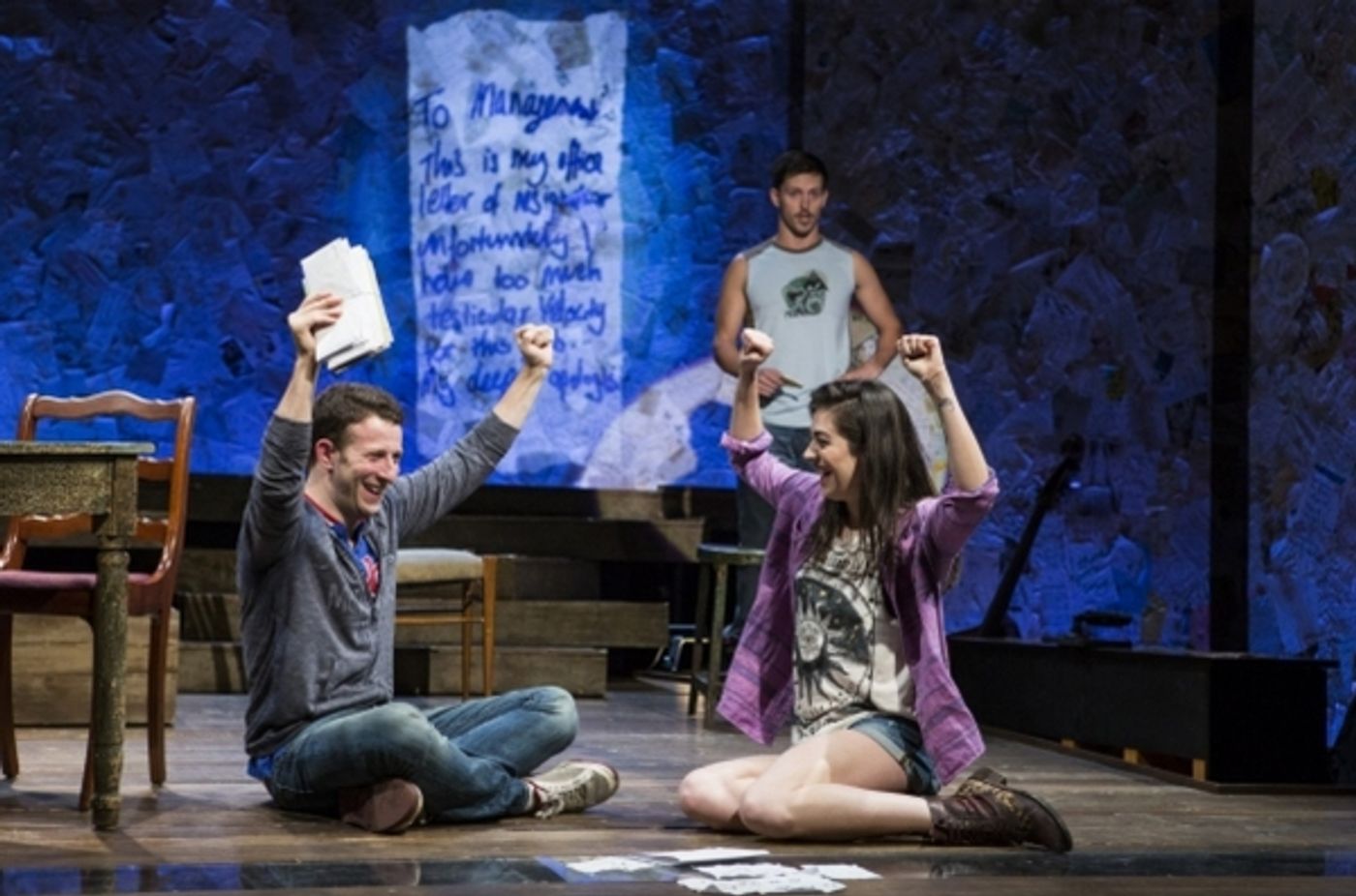 Photo Flash: Nick Blaemire, Danny Pudi, Barrett Wilbert Weed, Betsy Morgan & More Star in Hunter Bell, Lee Overtree & Eli Bolin's FOUND Off-Broadway  Image