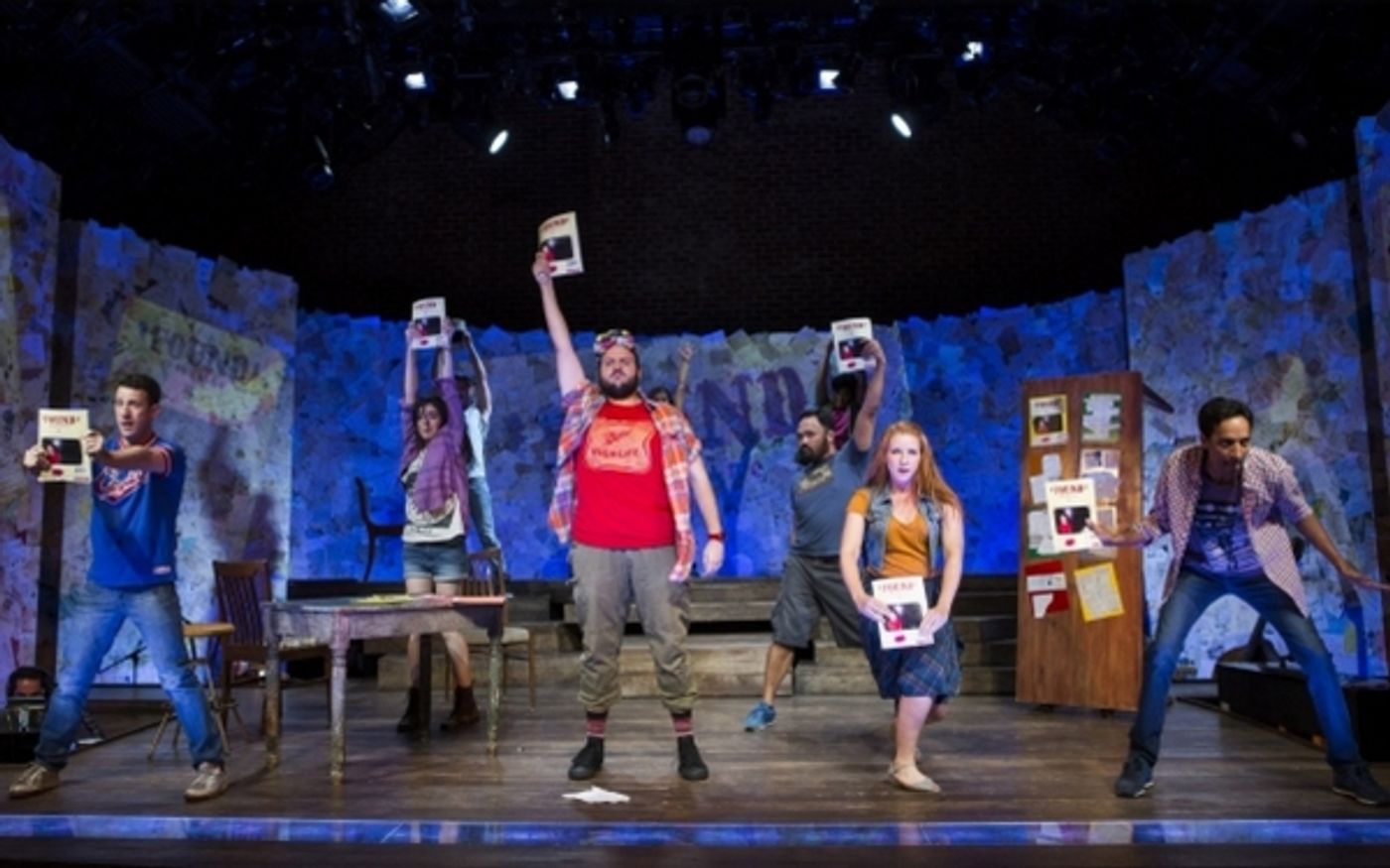 Photo Flash: Nick Blaemire, Danny Pudi, Barrett Wilbert Weed, Betsy Morgan & More Star in Hunter Bell, Lee Overtree & Eli Bolin's FOUND Off-Broadway  Image