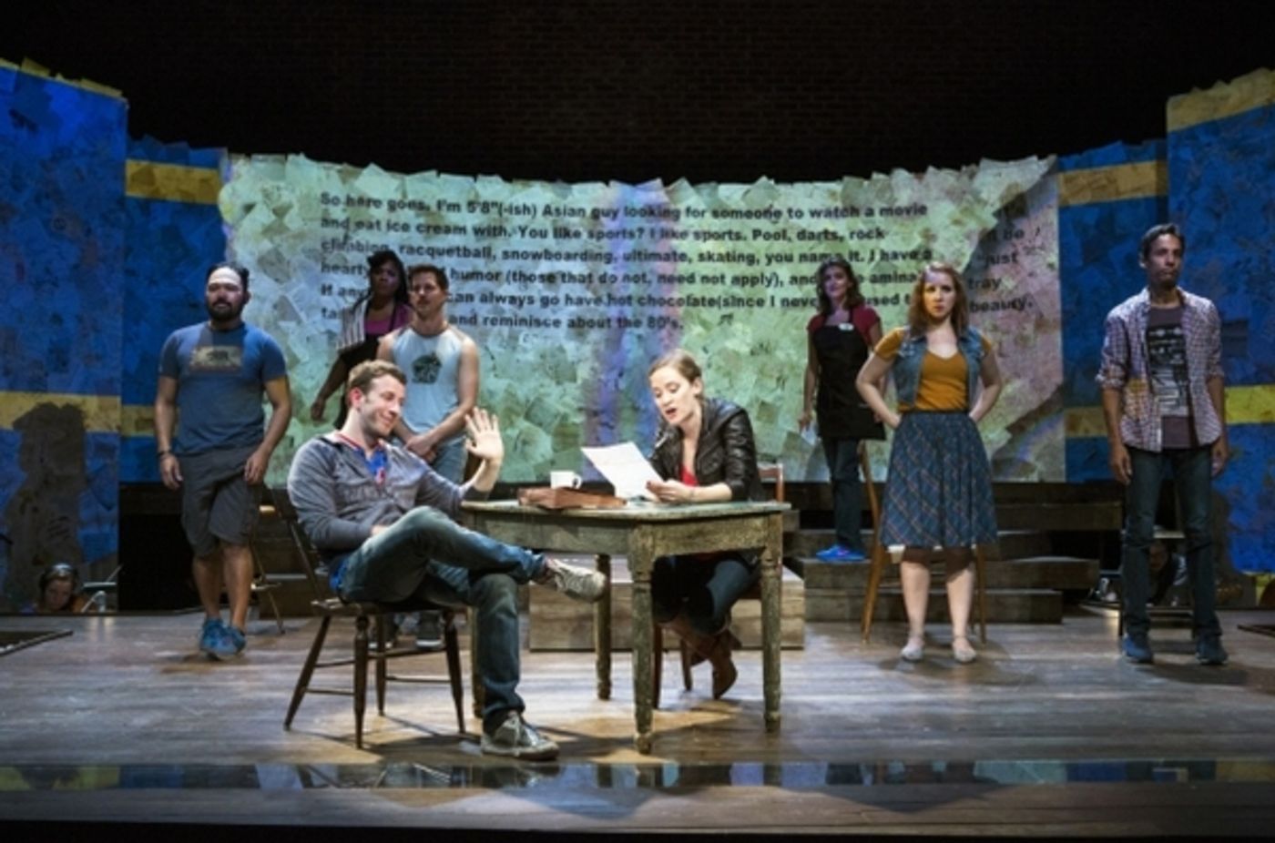 Photo Flash: Nick Blaemire, Danny Pudi, Barrett Wilbert Weed, Betsy Morgan & More Star in Hunter Bell, Lee Overtree & Eli Bolin's FOUND Off-Broadway  Image