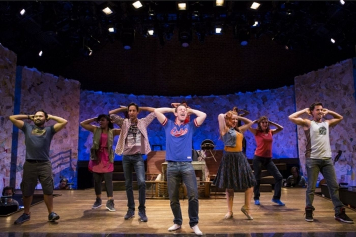 Photo Flash: Nick Blaemire, Danny Pudi, Barrett Wilbert Weed, Betsy Morgan & More Star in Hunter Bell, Lee Overtree & Eli Bolin's FOUND Off-Broadway  Image