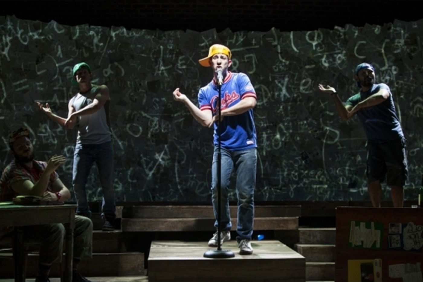Photo Flash: Nick Blaemire, Danny Pudi, Barrett Wilbert Weed, Betsy Morgan & More Star in Hunter Bell, Lee Overtree & Eli Bolin's FOUND Off-Broadway  Image