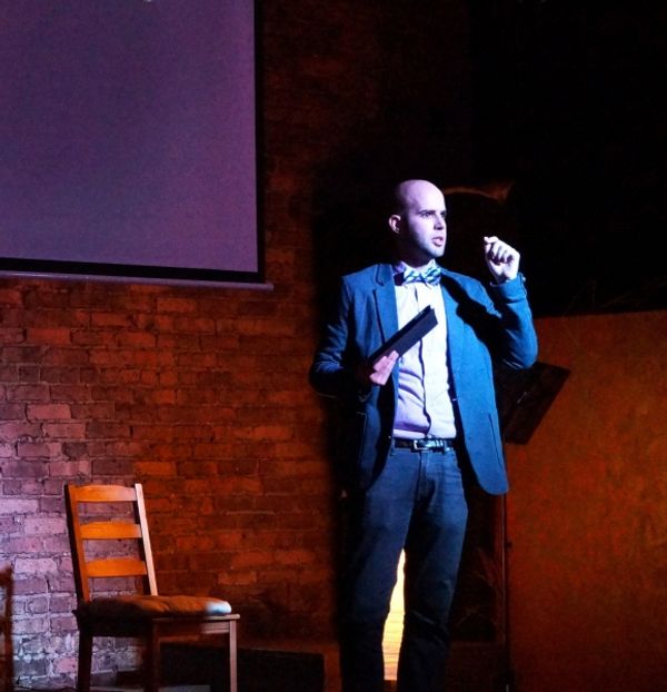 Shawn Bowers (right), pictured in his original show The Ok Cupid Project, appears in  Photo