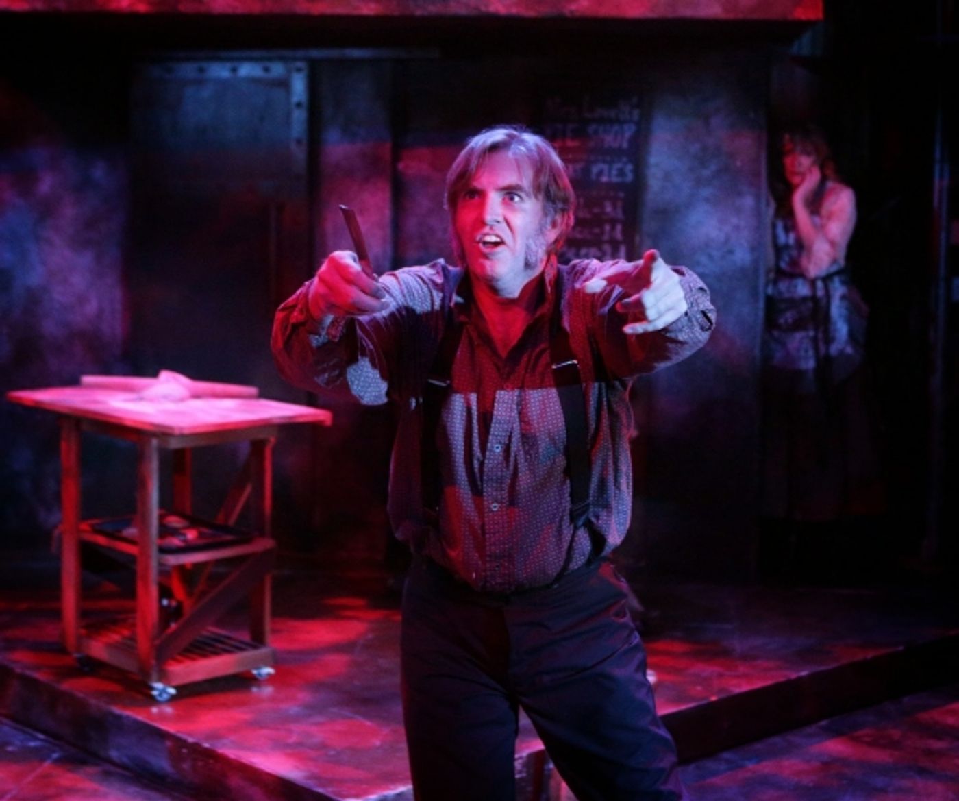 Photo Flash: First Look at Christopher Chew and Amelia Broome in SWEENEY TODD at the Lyric Stage  Image