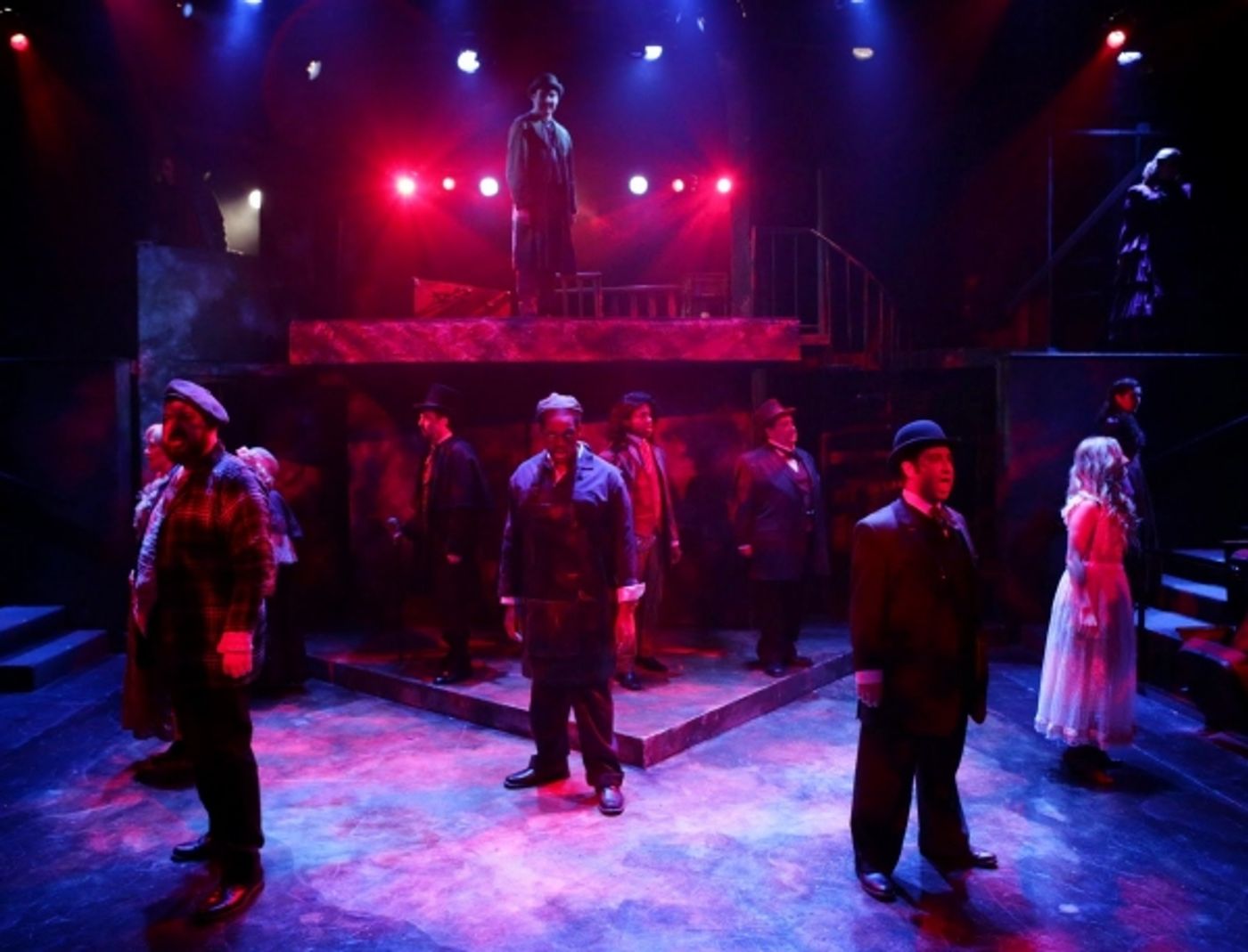 Photo Flash: First Look at Christopher Chew and Amelia Broome in SWEENEY TODD at the Lyric Stage  Image