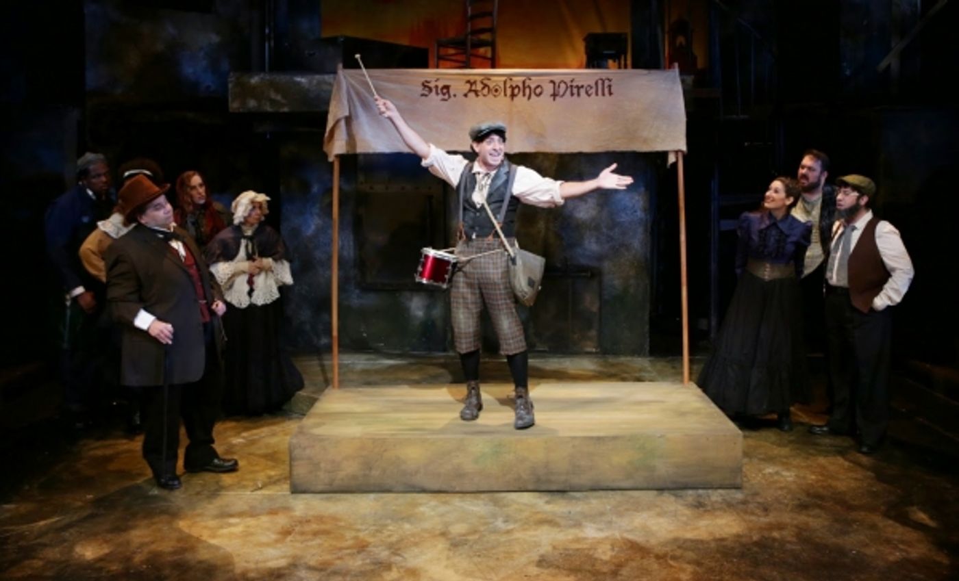 Photo Flash: First Look at Christopher Chew and Amelia Broome in SWEENEY TODD at the Lyric Stage  Image