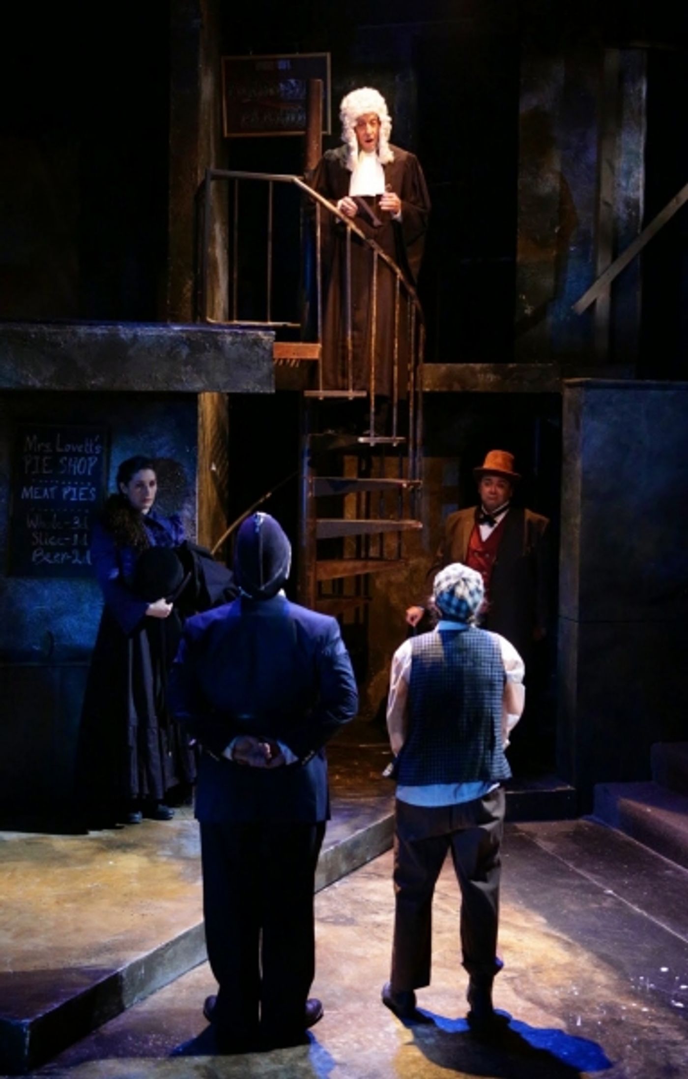 Photo Flash: First Look at Christopher Chew and Amelia Broome in SWEENEY TODD at the Lyric Stage  Image