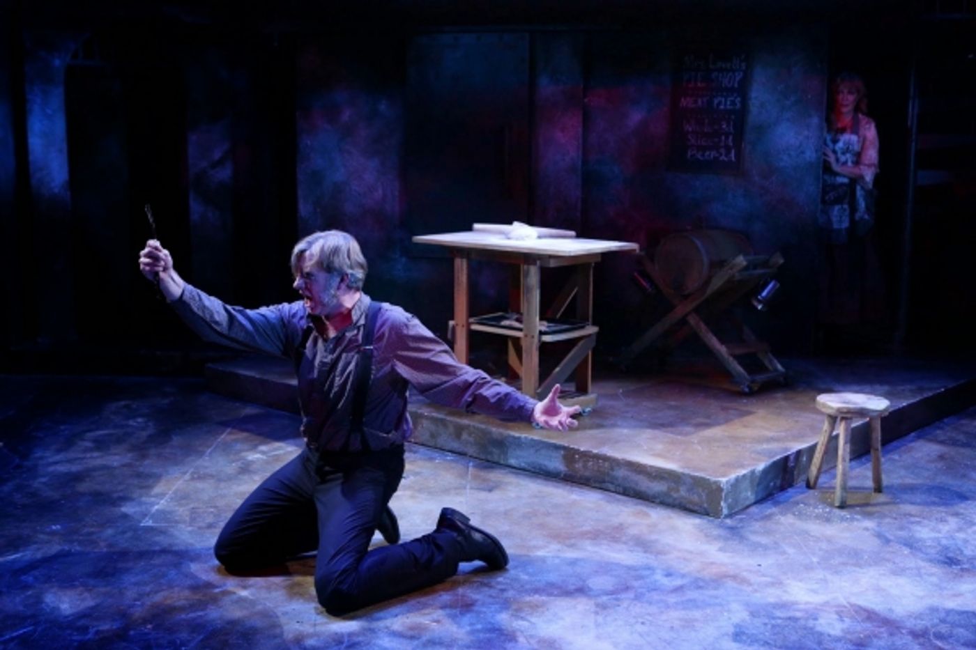 Photo Flash: First Look at Christopher Chew and Amelia Broome in SWEENEY TODD at the Lyric Stage  Image
