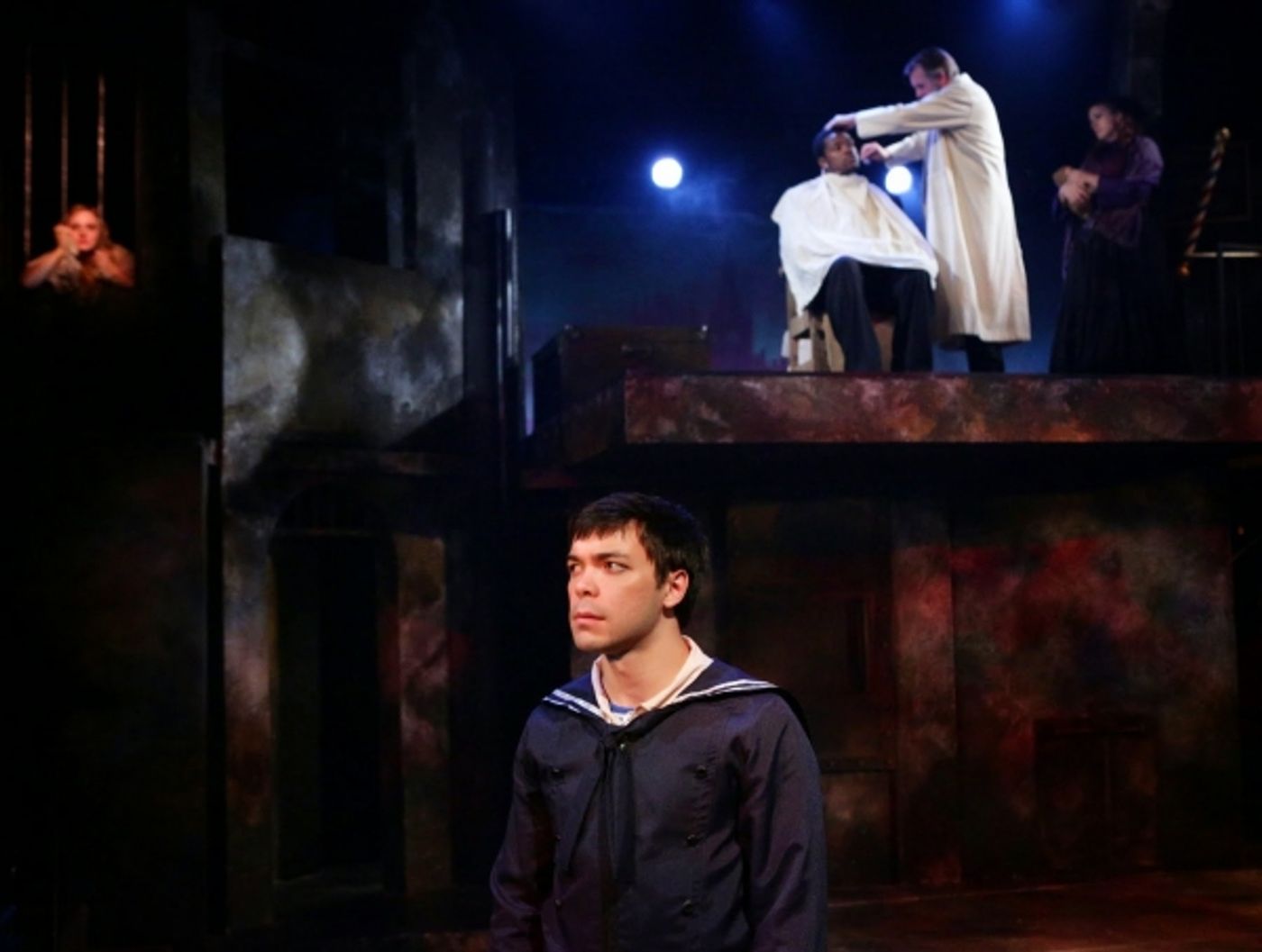 Photo Flash: First Look at Christopher Chew and Amelia Broome in SWEENEY TODD at the Lyric Stage  Image