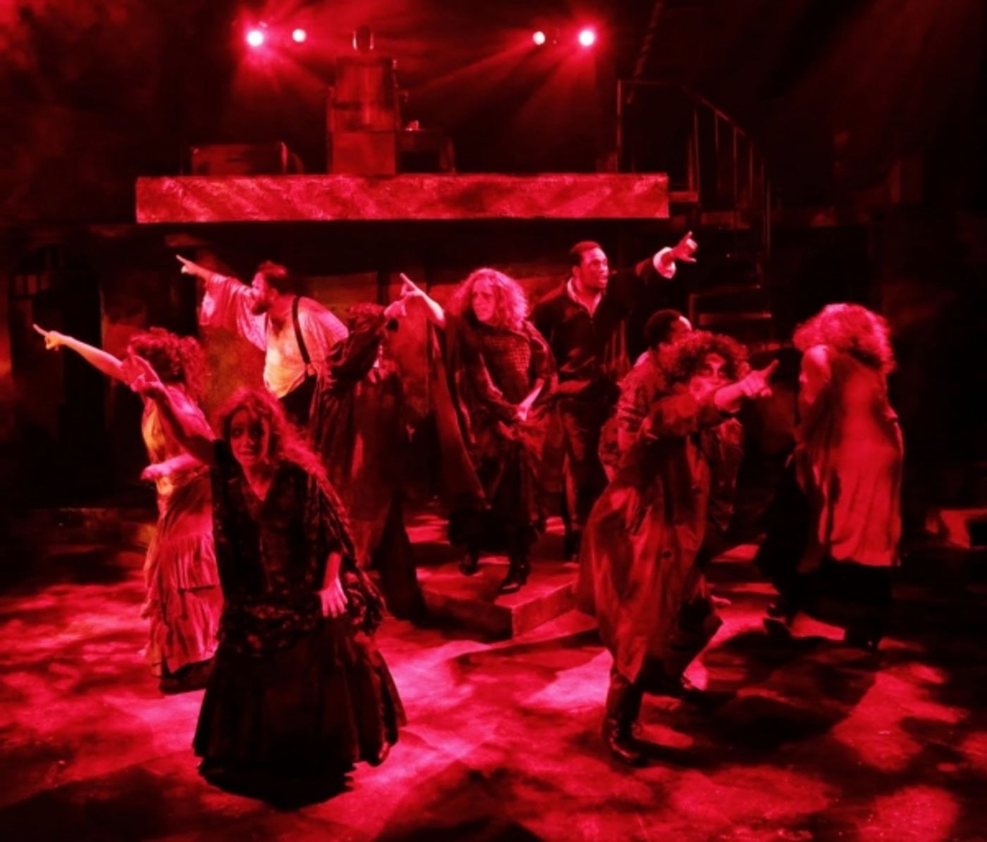 Photo Flash: First Look at Christopher Chew and Amelia Broome in SWEENEY TODD at the Lyric Stage  Image