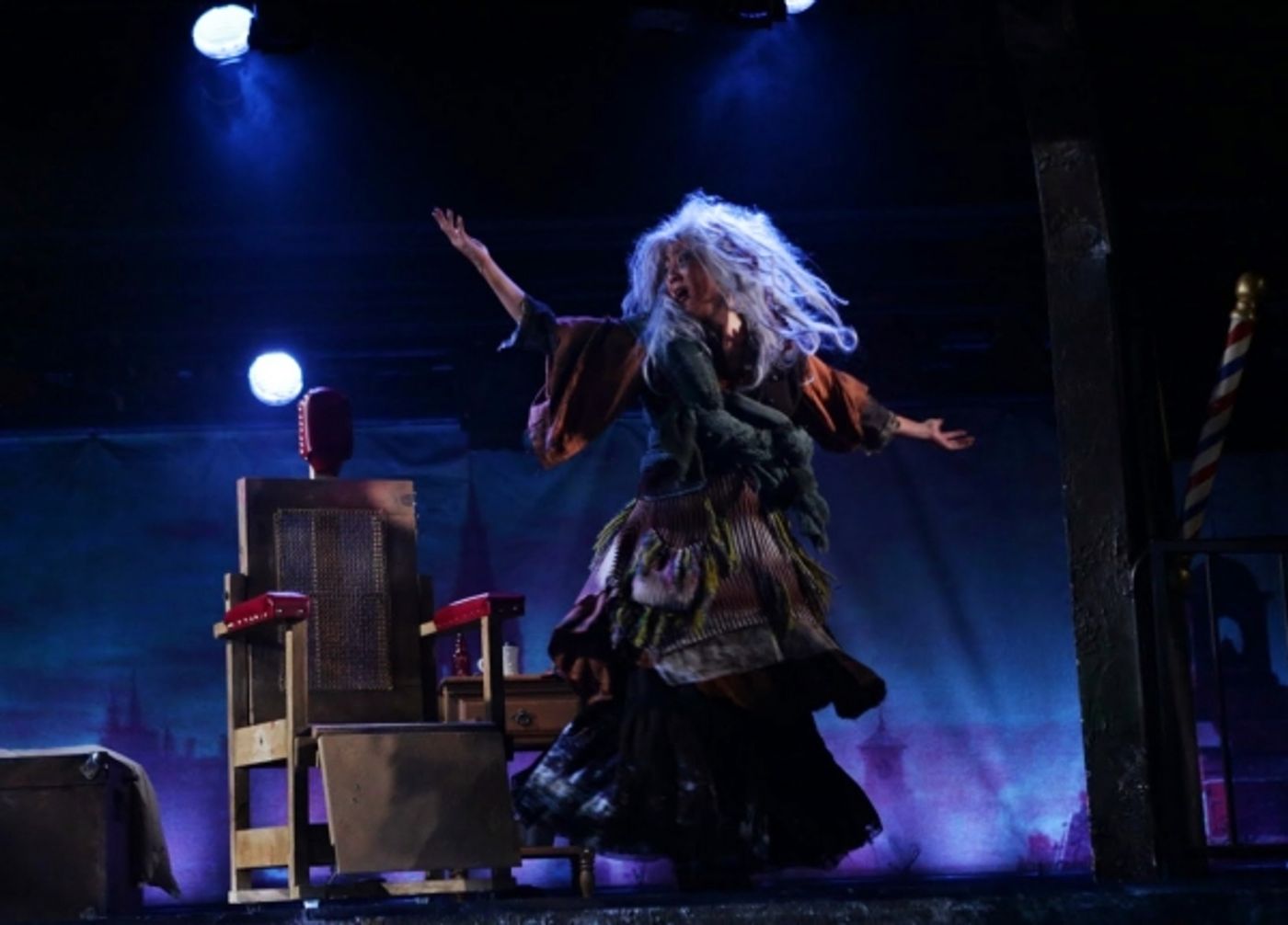 Photo Flash: First Look at Christopher Chew and Amelia Broome in SWEENEY TODD at the Lyric Stage  Image