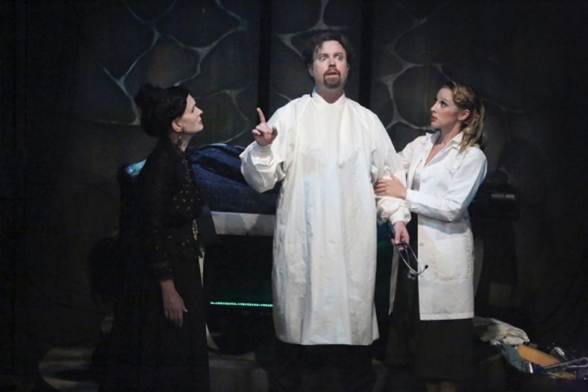 Michelle Holmes, John David Wallis, Susan Huckle at 