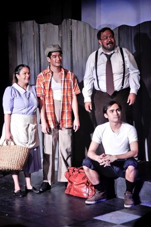 Racquel Pareno, Ricardo Magno, Jonathan Tadioan, Marco Viana Photo