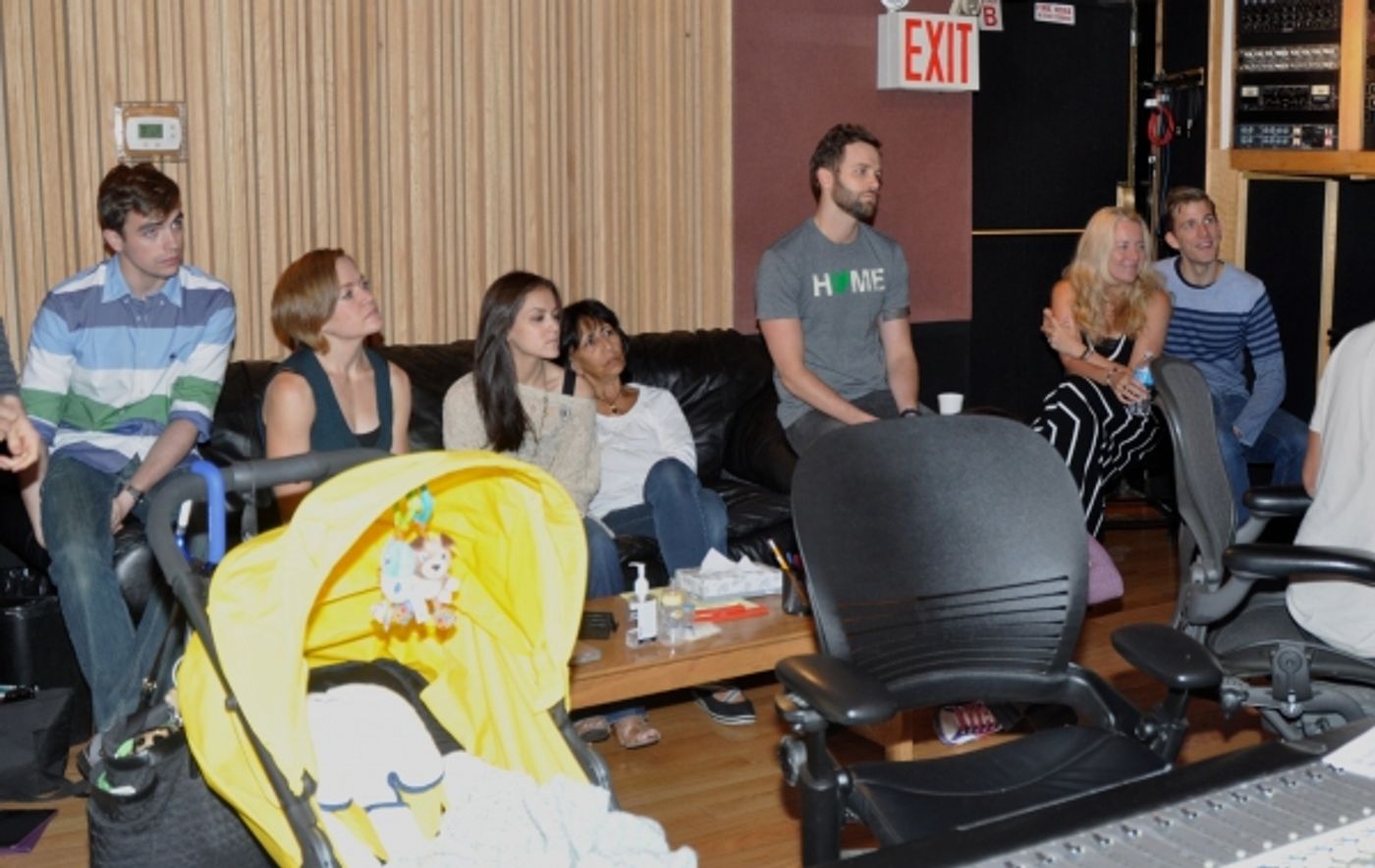 Exclusive Photo Coverage: CABARET Cast Travels Around the World for Carols For A Cure! Image