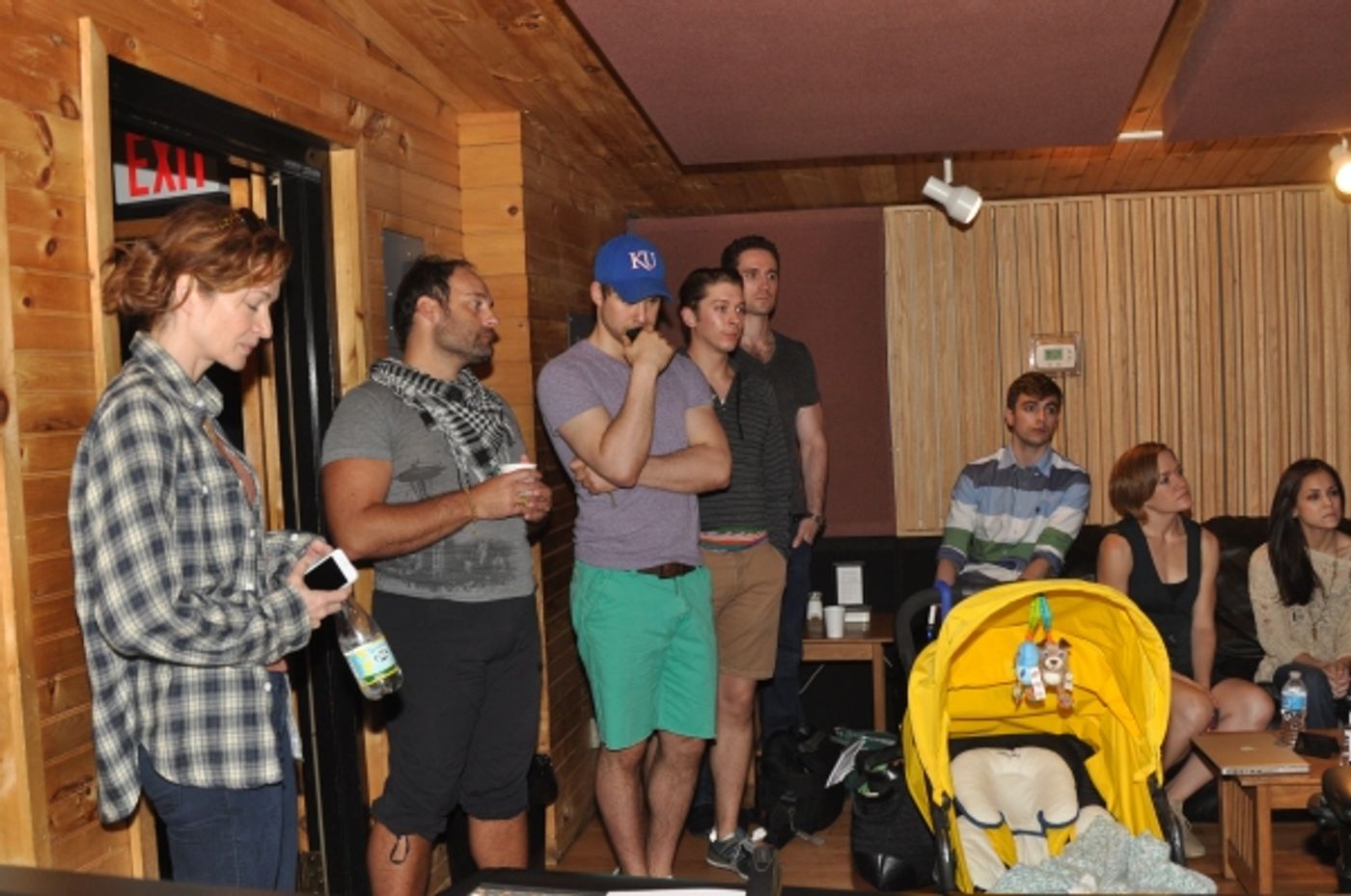 Exclusive Photo Coverage: CABARET Cast Travels Around the World for Carols For A Cure! Image