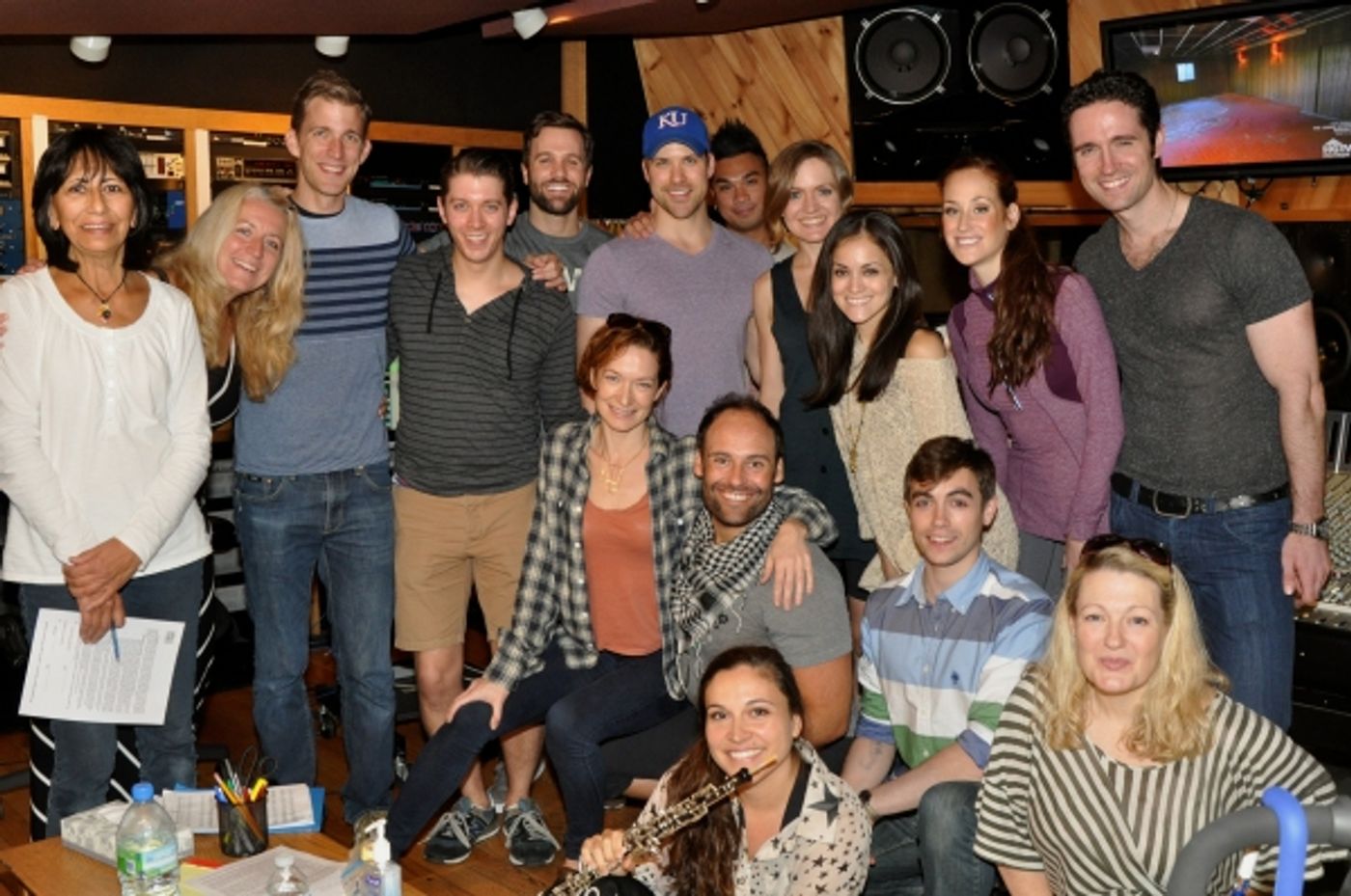 Exclusive Photo Coverage: CABARET Cast Travels Around the World for Carols For A Cure! Image