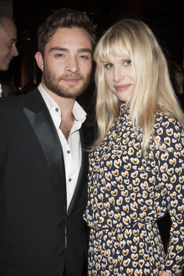 Ed Westwick and Lucy Punch  Photo