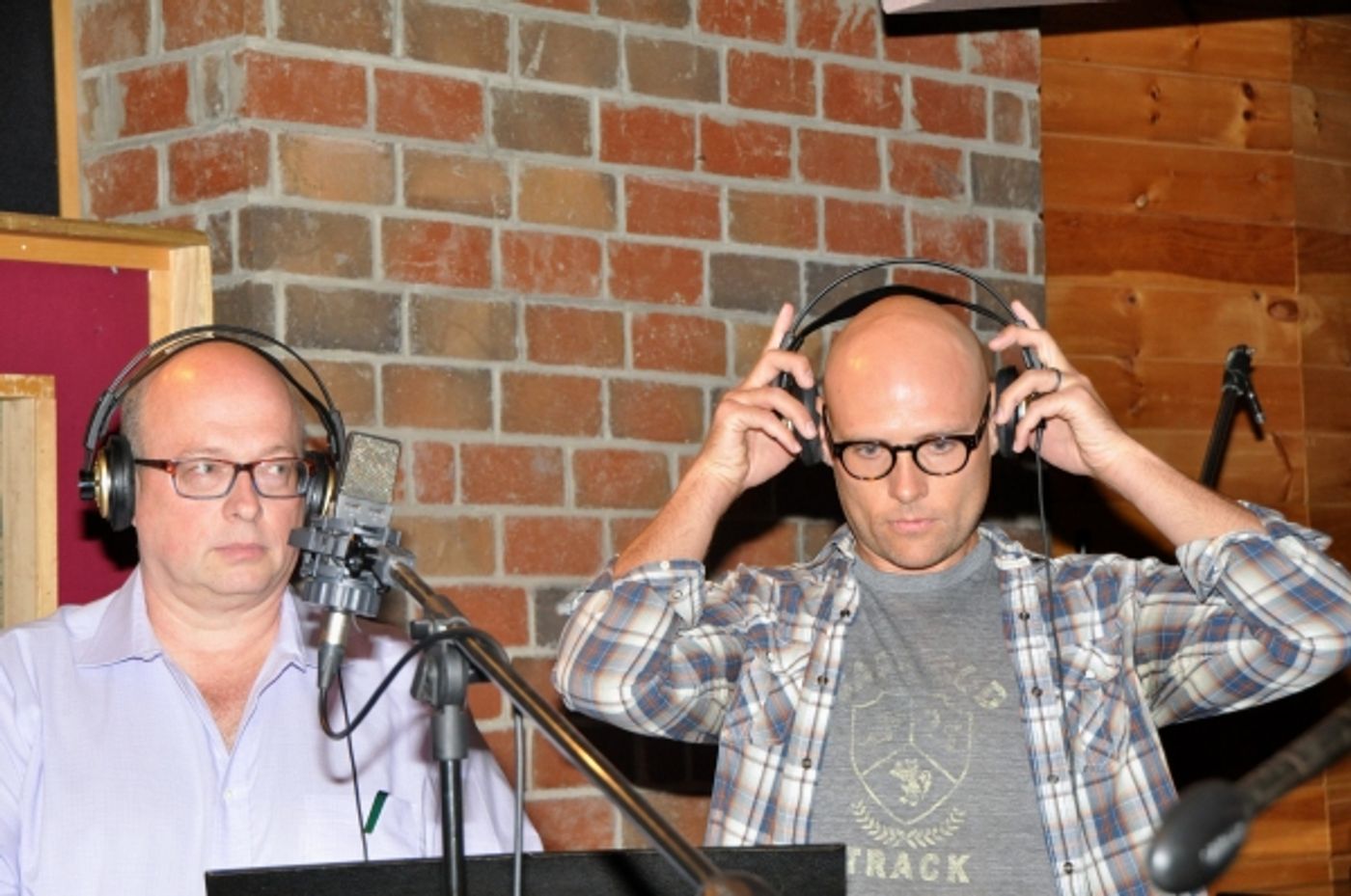 Exclusive Photo Coverage: In the Recording Studio with WICKED Cast for Carols For A Cure! Image