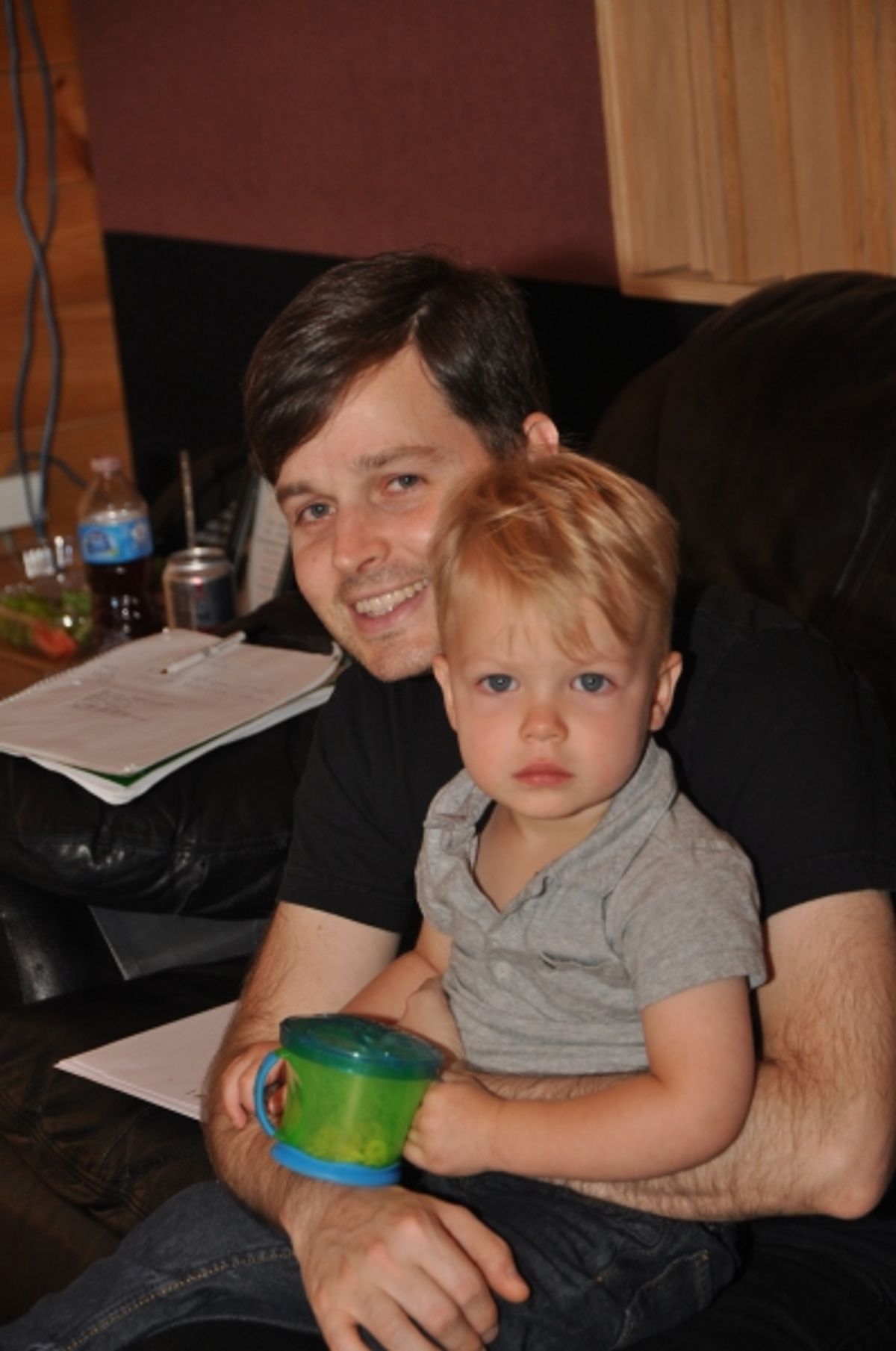 Sean McDaniel and Allister at 