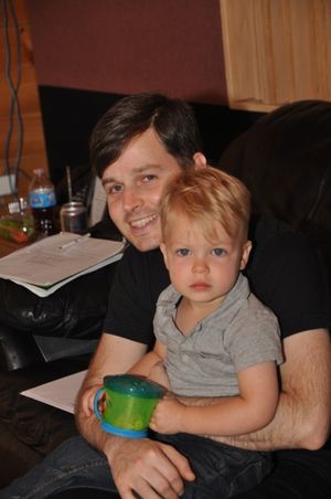 Sean McDaniel and Allister @ BroadwayWorld Sean McDaniel and Allister Photo