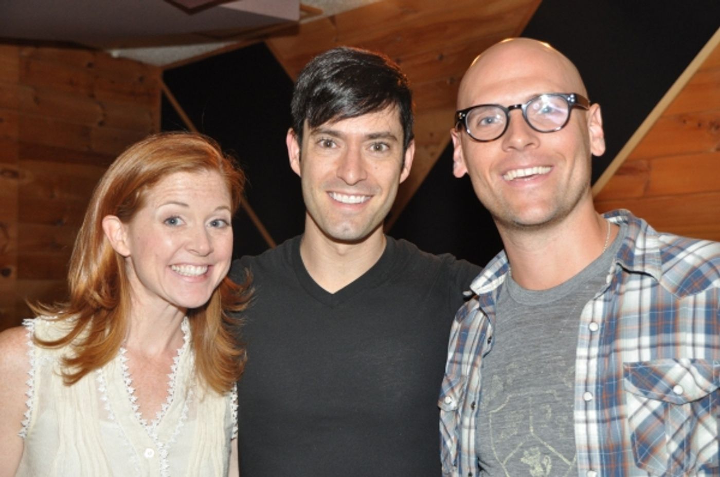 Exclusive Photo Coverage: In the Recording Studio with WICKED Cast for Carols For A Cure! Image