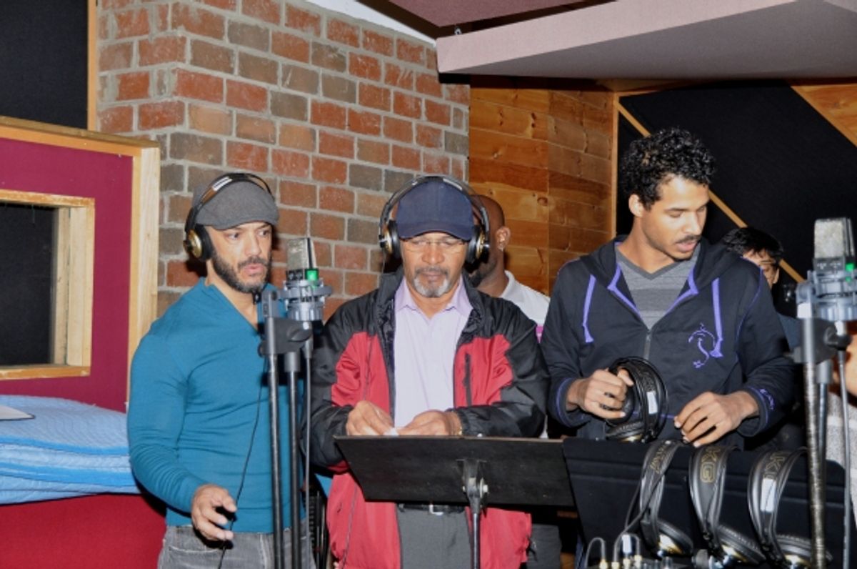 Dennis Stowe, Clifton Davis and Jaz Sealey at 