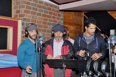 Dennis Stowe, Clifton Davis and Jaz Sealey Photo
