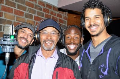 Dennis Stowe, Clifton Davis, Donald Jones, Jr. and Jaz Sealey Photo