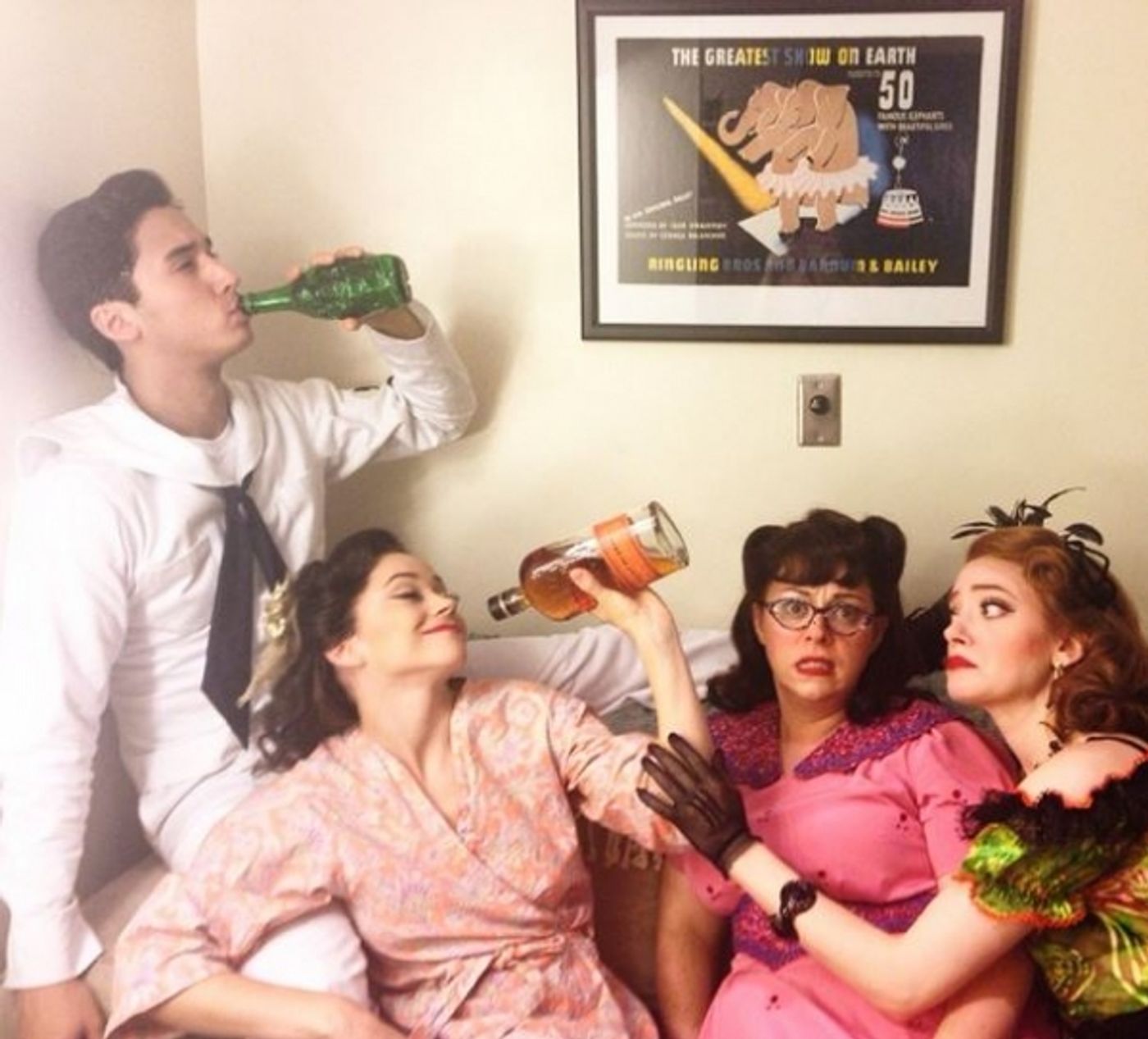 Photo Flash: Saturday Intermission Pics September 27 - Part 2 - FINDING NEVERLAND Shares Last SIP, and More!  Image