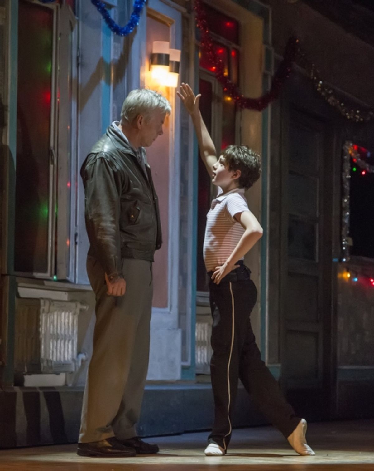 Deka Walmsley (Dad), Elliott Hanna (Billy Elliot) at 