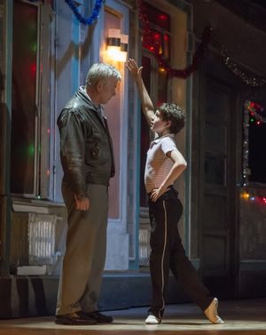 Deka Walmsley (Dad), Elliott Hanna (Billy Elliot) Photo