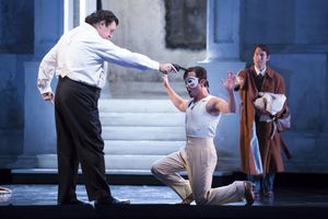 Andrea Silvestrelli, Mariusz Kwiecien and Kyle Ketelsen @ BroadwayWorld Andrea Silvestrelli, Mariusz Kwiecien and Kyle Ketelsen Photo