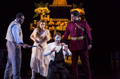 Michael Sumuel, Andriana Chuchman, Kyle Ketelsen, and Antonio Poli Photo
