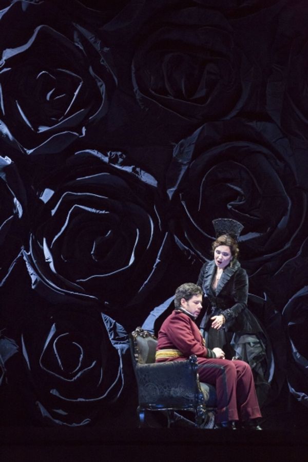Antonio Poli and Marina Rebeka Photo