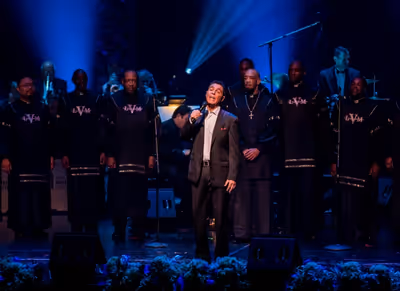 Clint Holmes, Las Vegas Mass Choir Photo