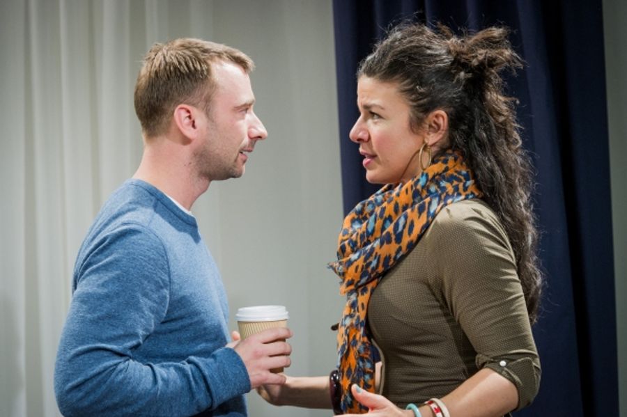 Photo Flash: First Look at Southwark Playhouse's NEXT FALL, Starring Charlie Condou Image