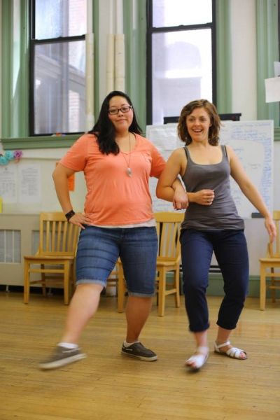 Holly Sansom and Liza Fischer Photo