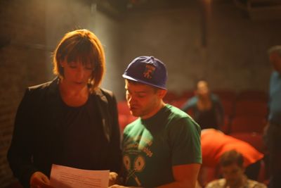 Ã¢â‚¬â€¹Ã¢â‚¬â€¹Julia Murney and Andrew Keenan-Bolger Photo