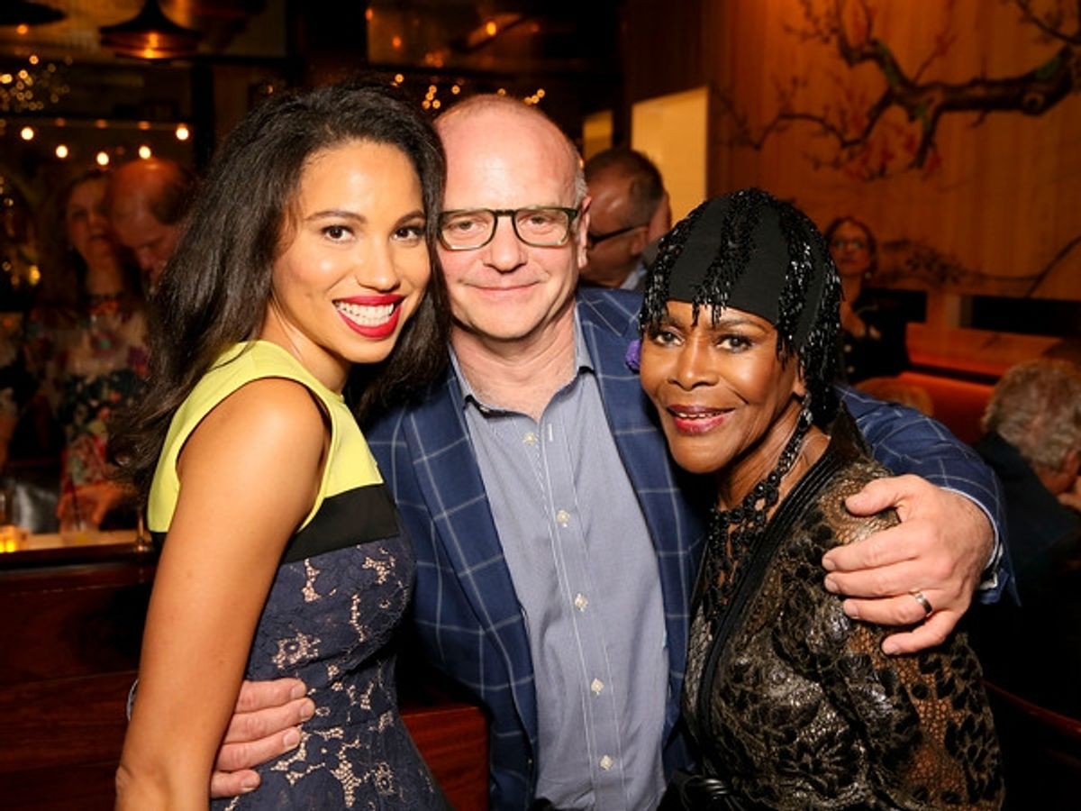 Jurnee Smollett-Bell, Director Michael Wilson and cast member Cicely Tyson at 