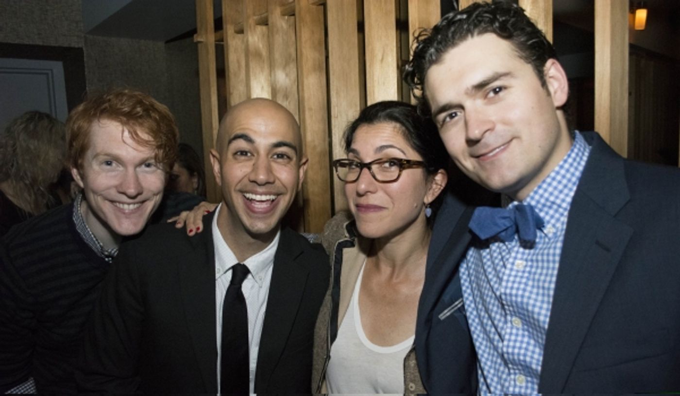 Photo Flash: PigPen Theatre Co. Celebrates Opening Night of THE OLD MAN AND THE OLD MOON  Image